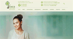 Desktop Screenshot of cmeb.med.br